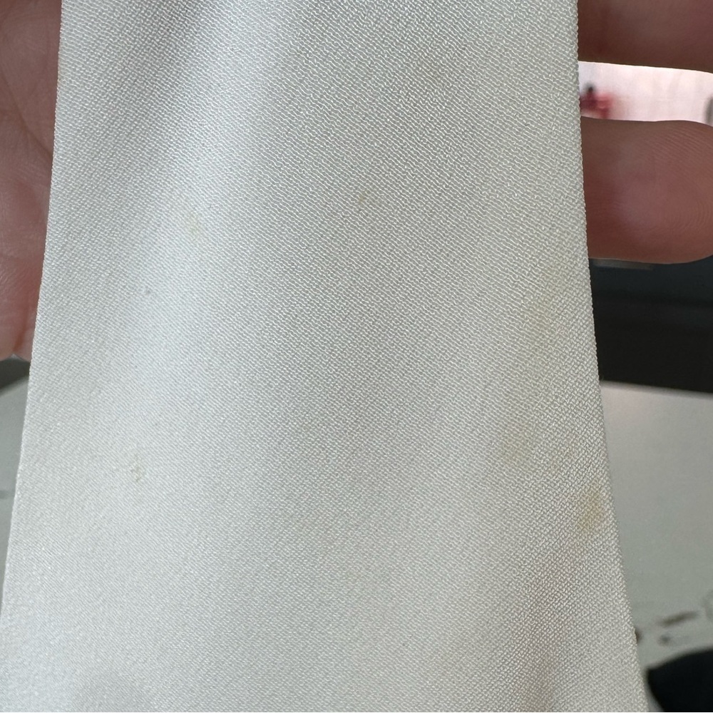 JAY GODFREY One Shoulder Ivory Bow Homecoming Hoco Dress Size 2 - Picture 4 of 4